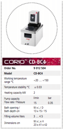 Banho de Aquecimento Julabo CORIO CD até 150ºC imagem 6