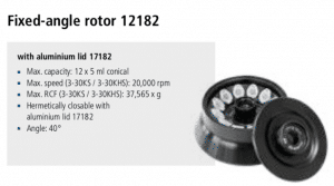 Ultracentrífuga de Bancada Sigma 3-30KS e 3-30KHS rotor 12182 imagem 13