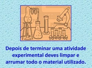 Limpar Bancada - boas praticas laboratorio